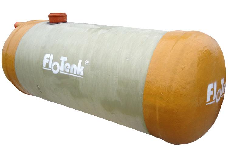 накопительные емкости FLoTenk-EN-20 dвнутр2,3м;L=5,1м, глубина залег-я до 3,5м.колодец D1000 c лест.