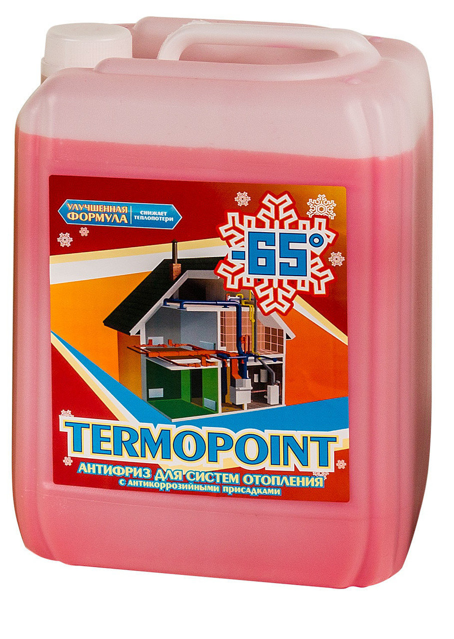 теплоноситель концентрат Тзамерз -65*С (этиленгликоль)  канистр. 10 кг. "Termopoint"