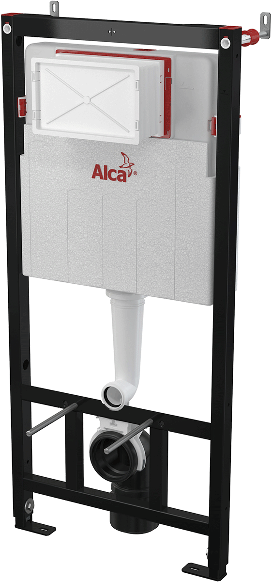 система инсталляции для подвесного унитаза, (без кнопки) Alca Plast AM101/1120-0001