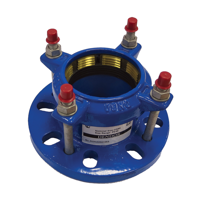 фланец фиксирующий для ПЭ труб Д150/160 FA-R13 DENDOR | Инженерный ...