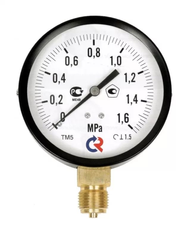 мановакуумметр с эл. приставкой ТМВ-510Р.06 100ммМ20*1,5 (левый ...