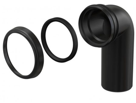 колено стока, комплект 90/90, арт. M908